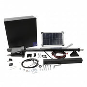 Apollo 816 Single Swing Gate Operator With Mercury 310 Board, Solar Control Box and 10 Watt Solar Panel (Battery Not Included)