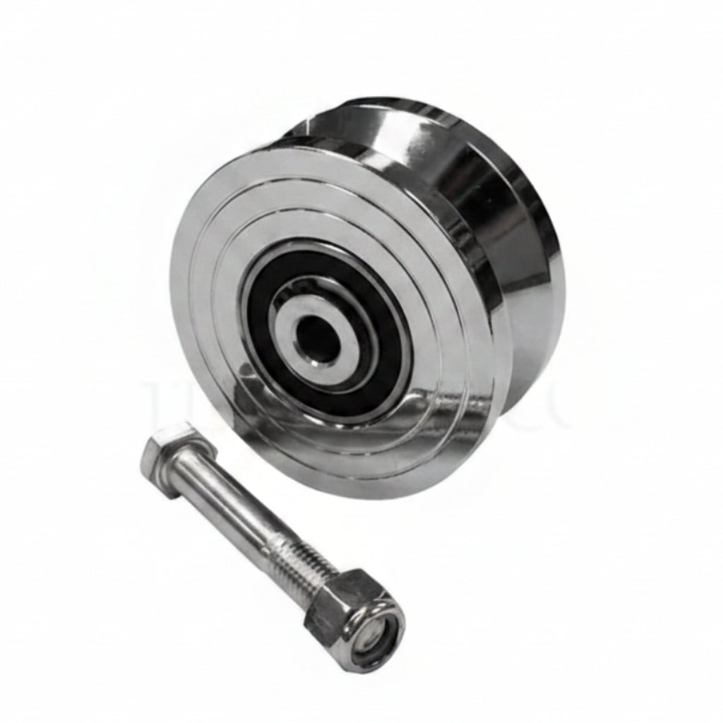 4"  Steel Wheel - 1/2" Bolt (3,000Lbs. Capacity)