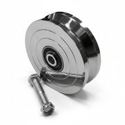 6" Steel Wheel - 5/8 Bolt (5,000LBS Capacity)
