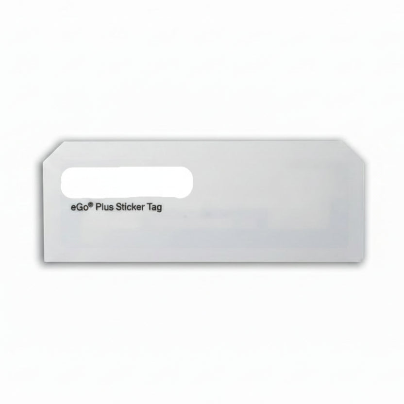 Transcore eGo Mini Sticker - Sold In Lots Of 10 - W/ Special Coding