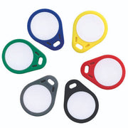 Mango HID Compatible Tear Drop Fob (Black, Gray, Blue, Green, Yellow Or Red) Min Order 50 - W/ Special Coding