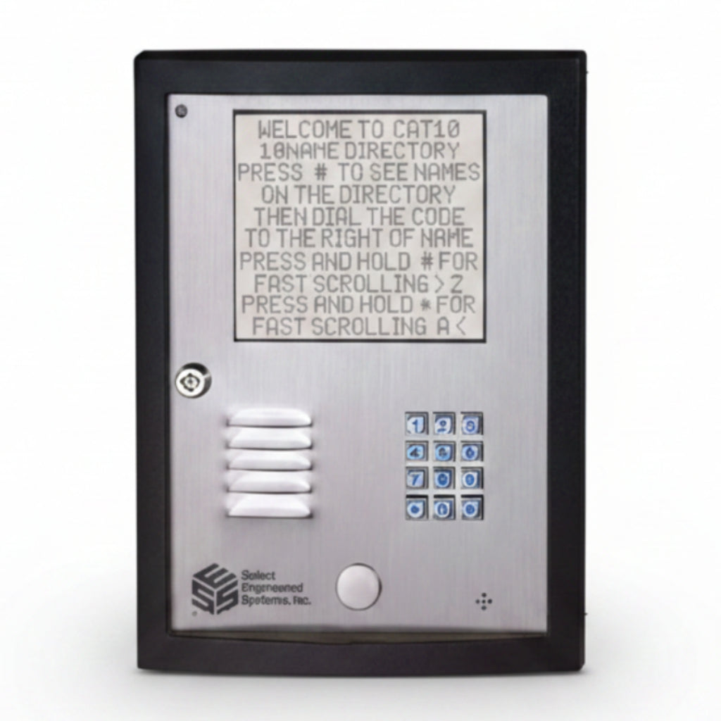 Telephone Entry With 125 Code / 750 Card Capacity - Handsfree W/2