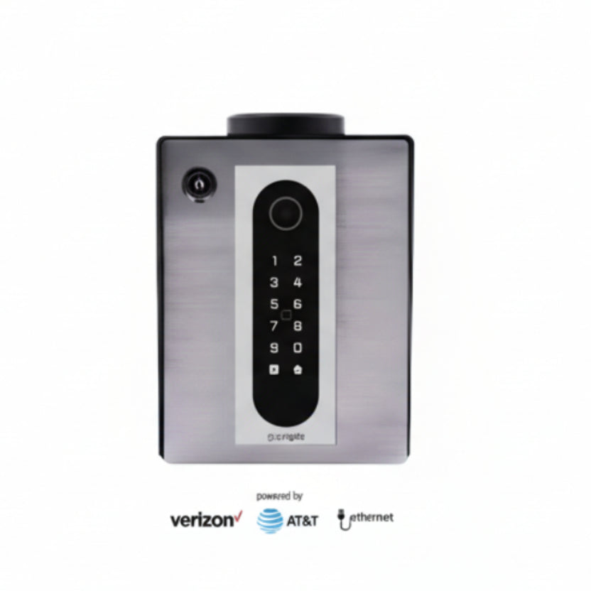 Infinity Post Mount HID READER With QR Reader, Keypad, And Bluetooth