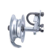 Safety Pipe Track Wheel, Malleable, 5" x 1-5/8"