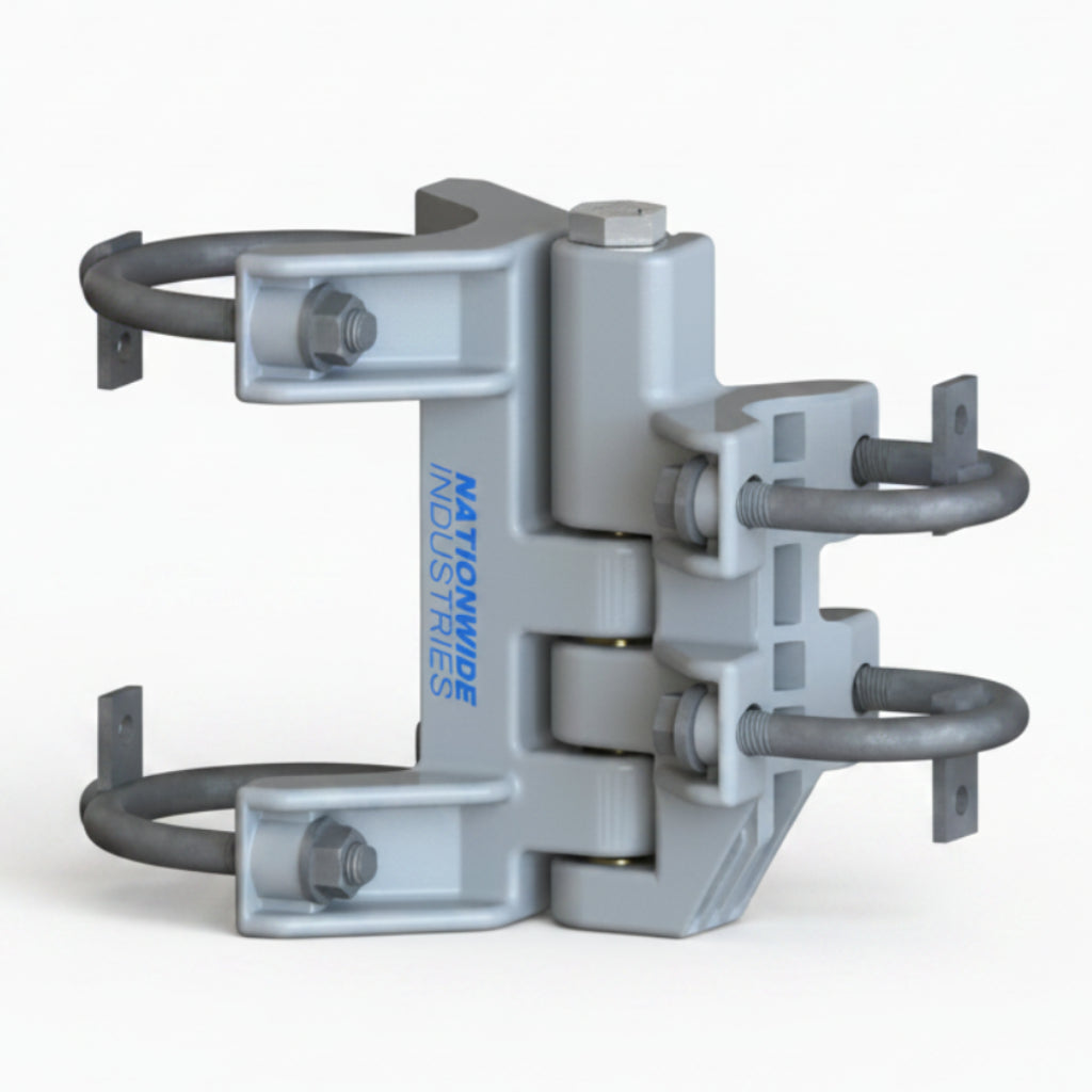 Nationwide Industries Self-Closing Chain Link Hinge (1-3/8" 1-5/8" Gate Frame And 2-3/8" To 2-7/8" Post **Sold Individually**