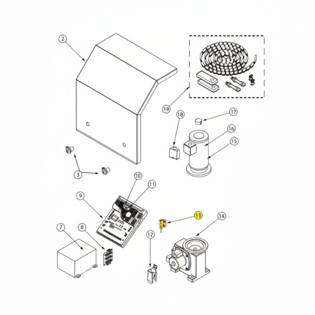 Q7 Manual Release Sensor