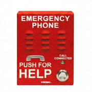 Viking Red VoIP Emergency Phone, Surface Mount