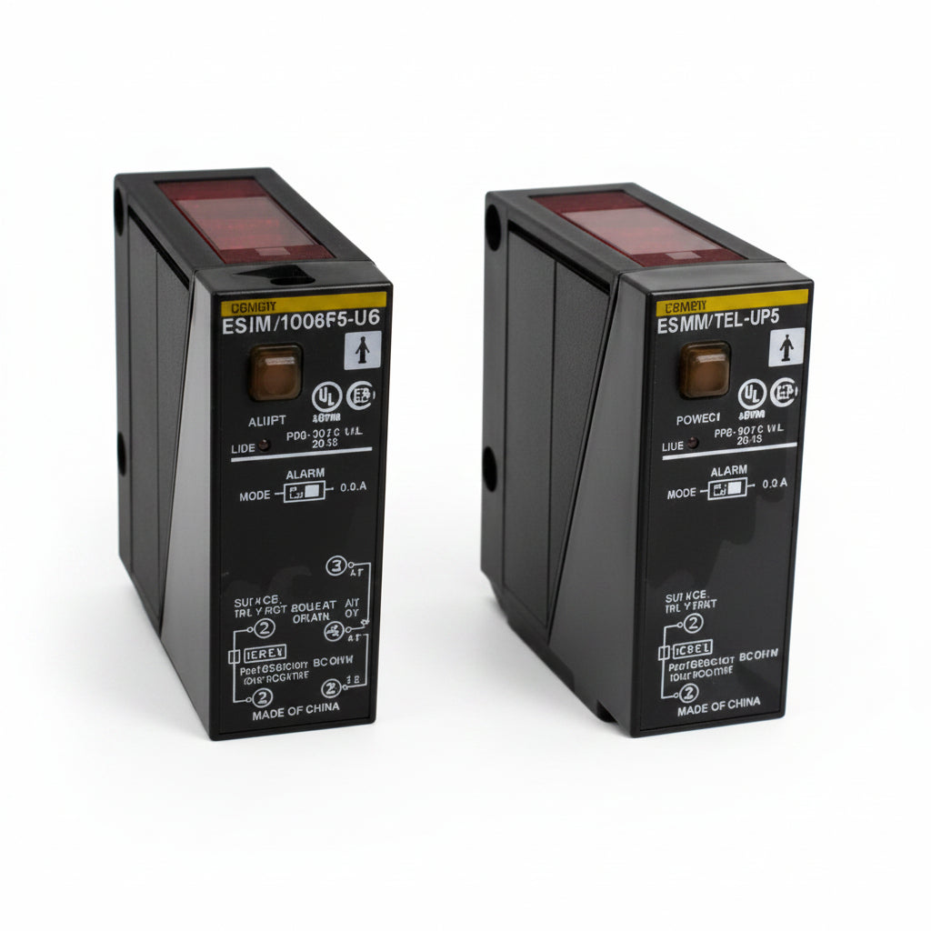 Omron Thru-Beam Photocell - Up To 32' Range (24-240VAC Or 12-240VDC)