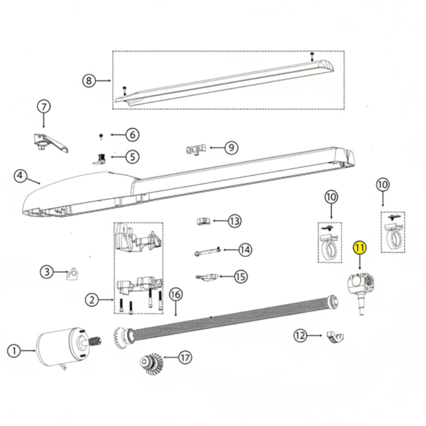 E4 Lead Carrier Screw With Hardware