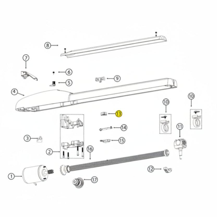 E4 Cam, Manual Release