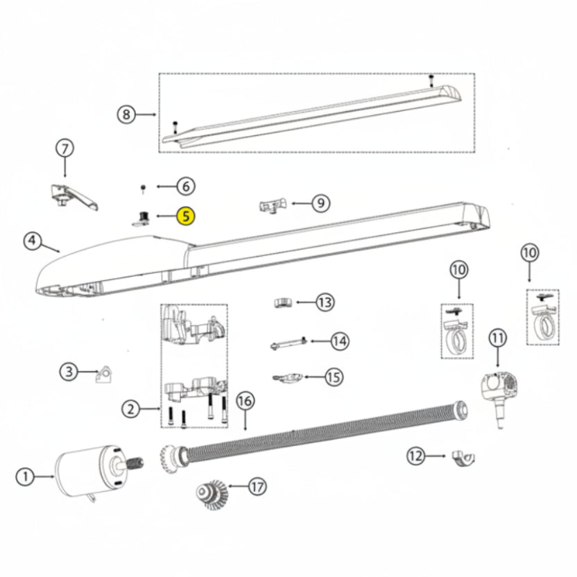 E4 Lock And Keys, Manual Release