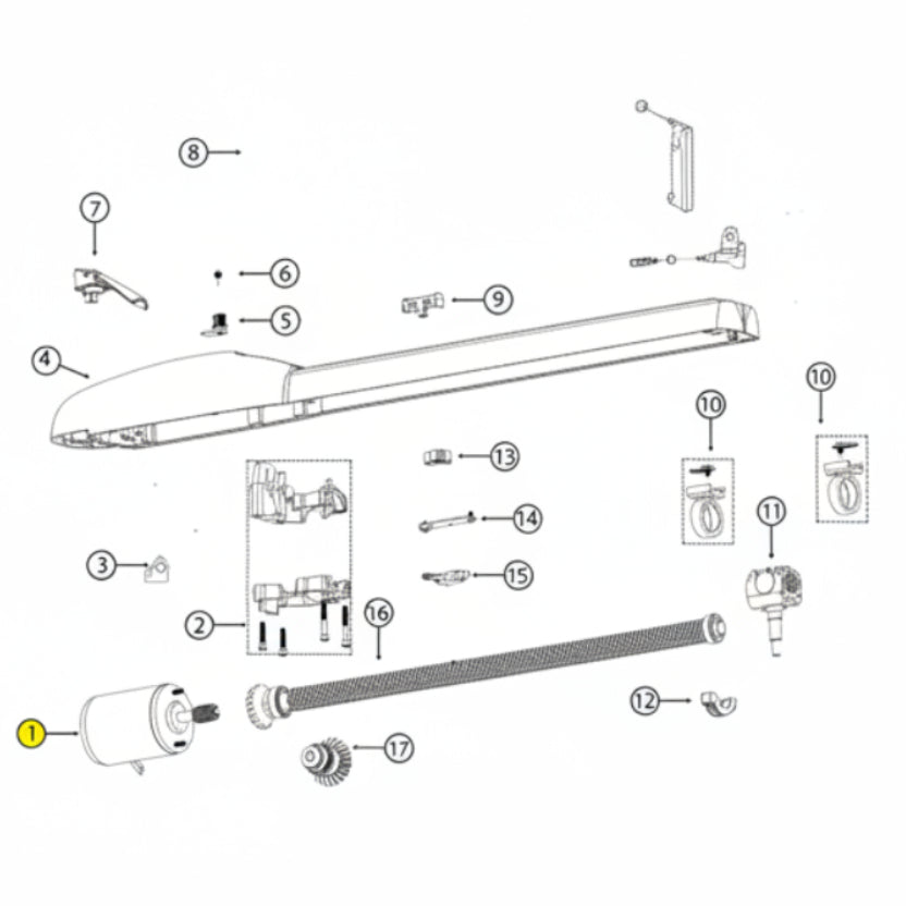 E4 Replacement Motor