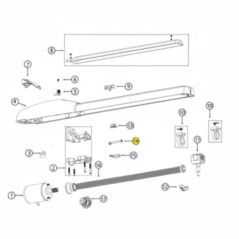 E4 Plate, Manual Release