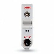 Detex Exit Alarm, Surface Mount, Battery Powered, Weatherized, Gray Finish