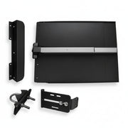 Edge Panic Shield Value Kit (Includes: 24" Panic Shield, SS Panic Bar, Strike Bracket, Latch Protector, Jamb Stop) - Black