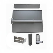 Ps- Edge 11-Security Kit 24" Silver ..= 1- Edge-11 Shield / 1-Pb-1142-Ss / 1-..Ps-Sb Strike Bracket / 1- Ed-200../1-285P-Sc / 1 Jamb Stop / 1 Ps-Lp/ Max (6.22)