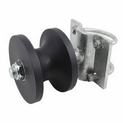 Rollers For 2" Square Gate Frame Mounted On 3" Round Post