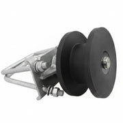 Rollers For 2" Square Gate Frame Mounted On 6" Square Posts 2200Lbs Load