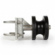 Cast Graphite Impregnated Nylon Cantilever Roller For 2" Round Gate Frame And 3" Post