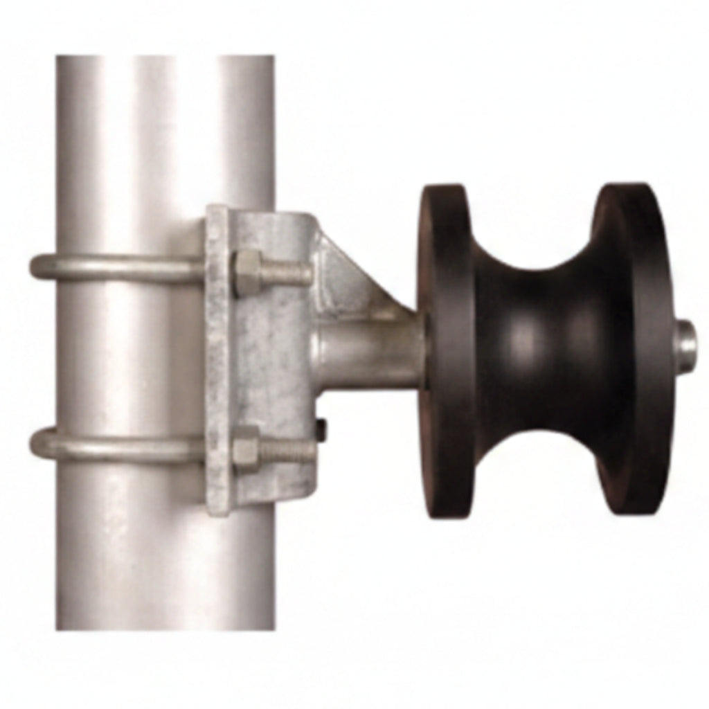 Cast Graphite Nylon Cantilever Roller For 3" Posts
