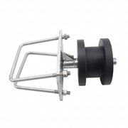 HD Rollers For 2" Square Gate Frame Mounted On 6" Square Posts 3500Lbs Load