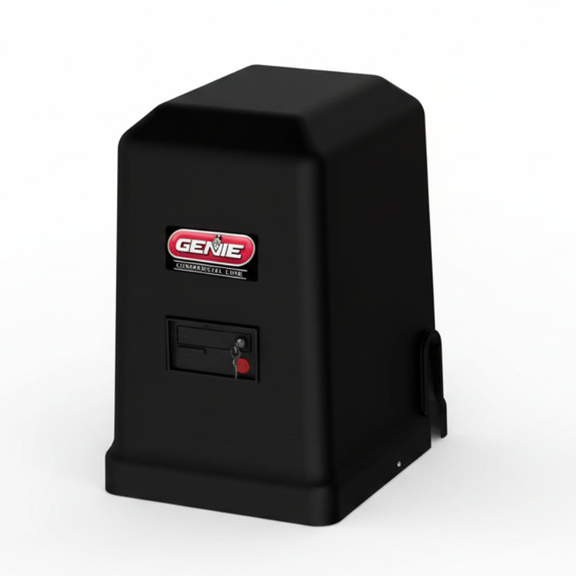 Genie GCSL36V Commercial Slide Gate Operator For Gates Up To 40' / 1,500LBS (Includes: 20' Of #40 Chain, Reflective Photocell, And (2) Transmitters)