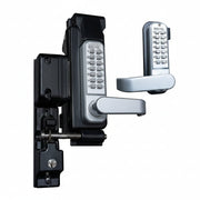 Sumo GL2 Surface Mount Gate Lock - Double Combnation (Satin Chrome - Marine Grade)