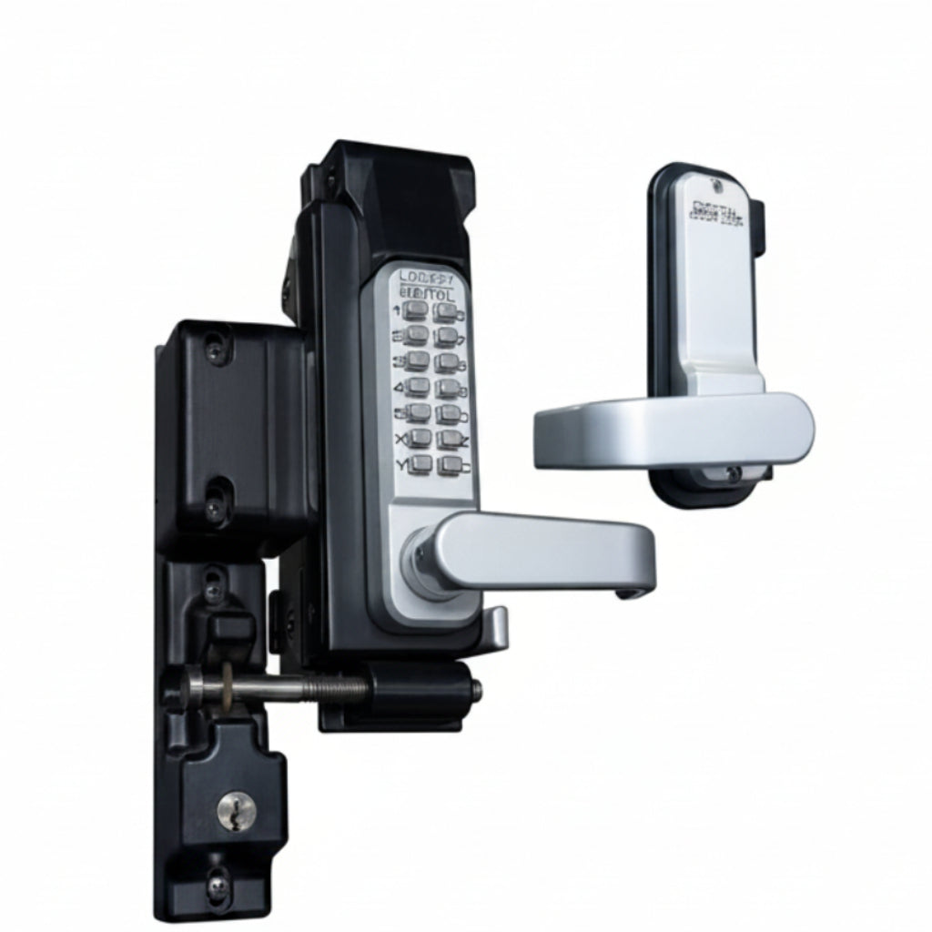 Sumo GL2 Surface Mount Gate Lock (Satiun Chrome - Marine Grade)