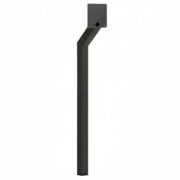 48" Heavy Duty Architectural Style In-Ground Gooseneck Stand For DKS Phone Systems - Black