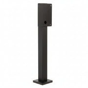53" Heavy Duty Low Profile Straight Architectural Style Pad Mount Stand For DKS Phone Systems - Black