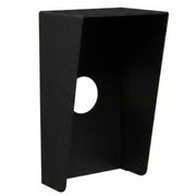 4.5" x 8" Steel Hood Weather Shroud - Black