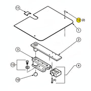 I8 Cover Holder Hardware