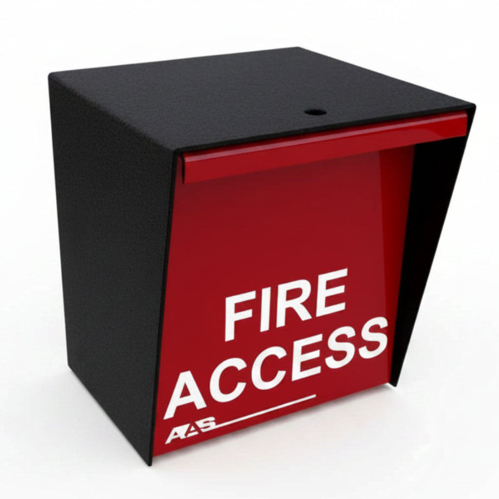 Fire Access Station With Contact On Microswitch Closes When Padlock Is Removed (Padlock Not Included)