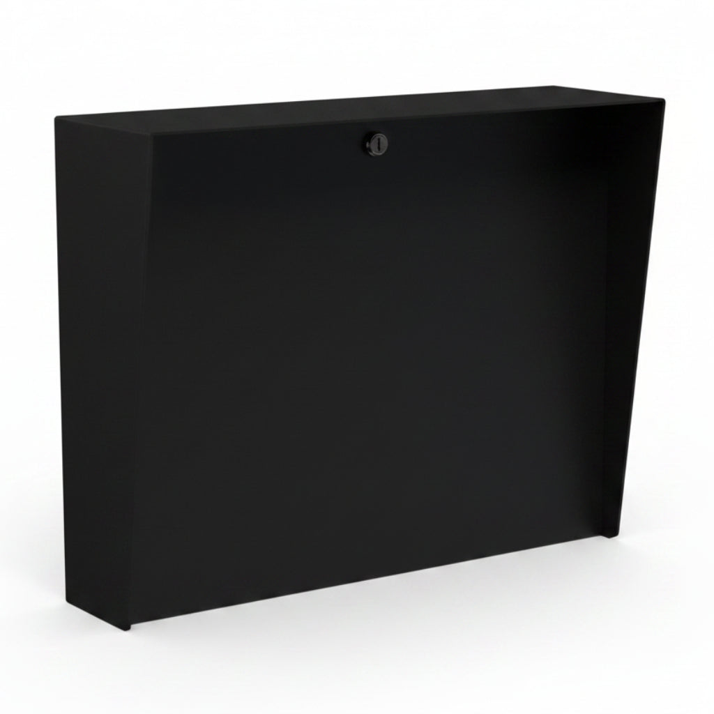 20" x 16" Landscape Steel Housing - Black