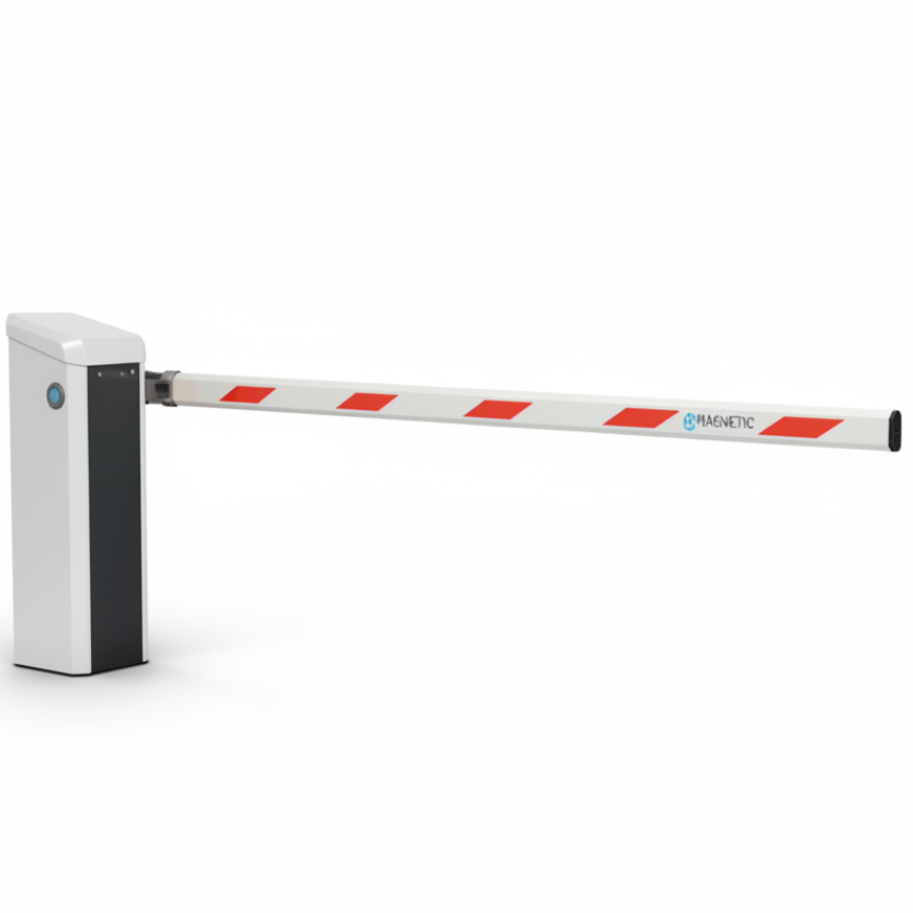 Access Pro-H Barrier Gate (Tall White Cabinet) With 15' Straight Arm - Left Hand