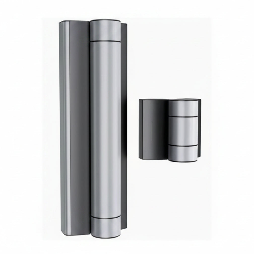 MAGNUS Motorized Hinge & gate Closer In One For Pedestrian Gates - Silver