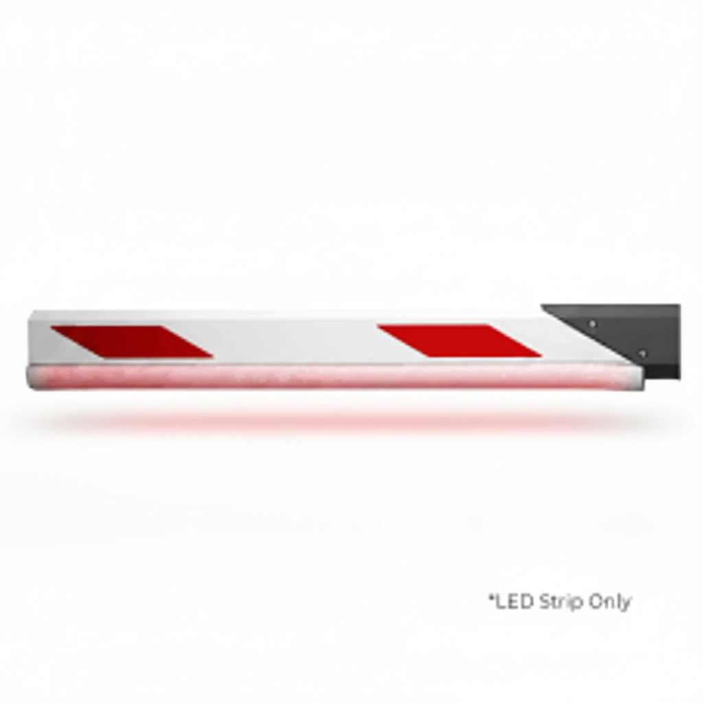 Red / Green LED Boom Strips For For MicroBoom Arms Up To 20', Installed (Includes: Power Supply, Cabling, And Mounting Plate)