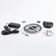 24VDC LED Upgrade Kit..Includes: ..15' LED Strip With Gray Plug..4' Wire Harness With Gray Plug..24VDC Power Supply..24VDC LED Controller