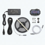 24VDC LED Upgrade Kit..Includes: ..(2) 15' LED Strip With Gray Plug..(2) 4' Wire Harness With Gray Plug..(1) 24VDC Power Supply..(1) 24VDC LED Controller