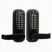 2830 Mechanical Knob Lock - Double Combination (Jet Black - Marine Grade)