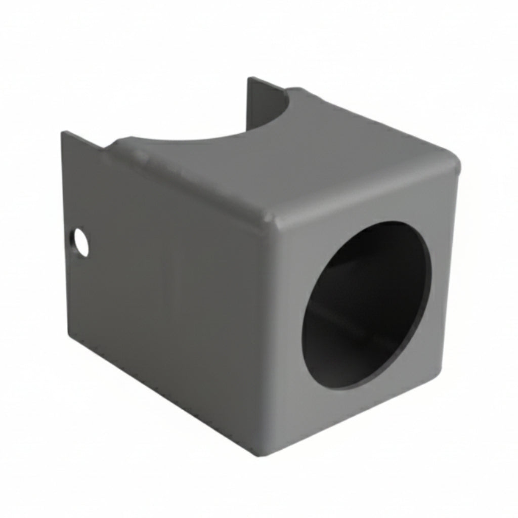 Edge Trim Box For Keyed Cylinders, Silver