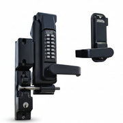 Sumo GL2 Surface Mount Gate Lock (Jet Black - Marine Grade)