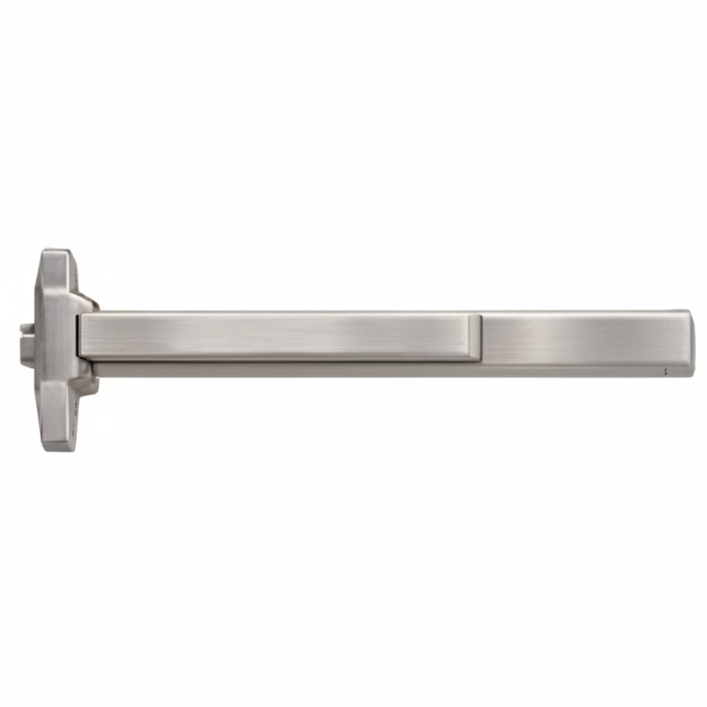 PB1142 Rim Exit Device For 48" Doors , Weatherized - Satin Chrome
