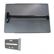 Detex Panic Shield Value Kit (Includes: 24" Panic Shield, Detex V-40 Bar, And Strike Bracket)