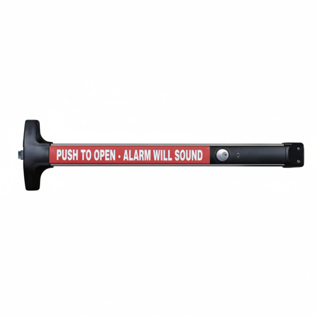 Detex V40XED Alarmed Exit Device, Keyed Alike