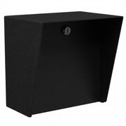 8" x 8" Square Steel Housing - Black