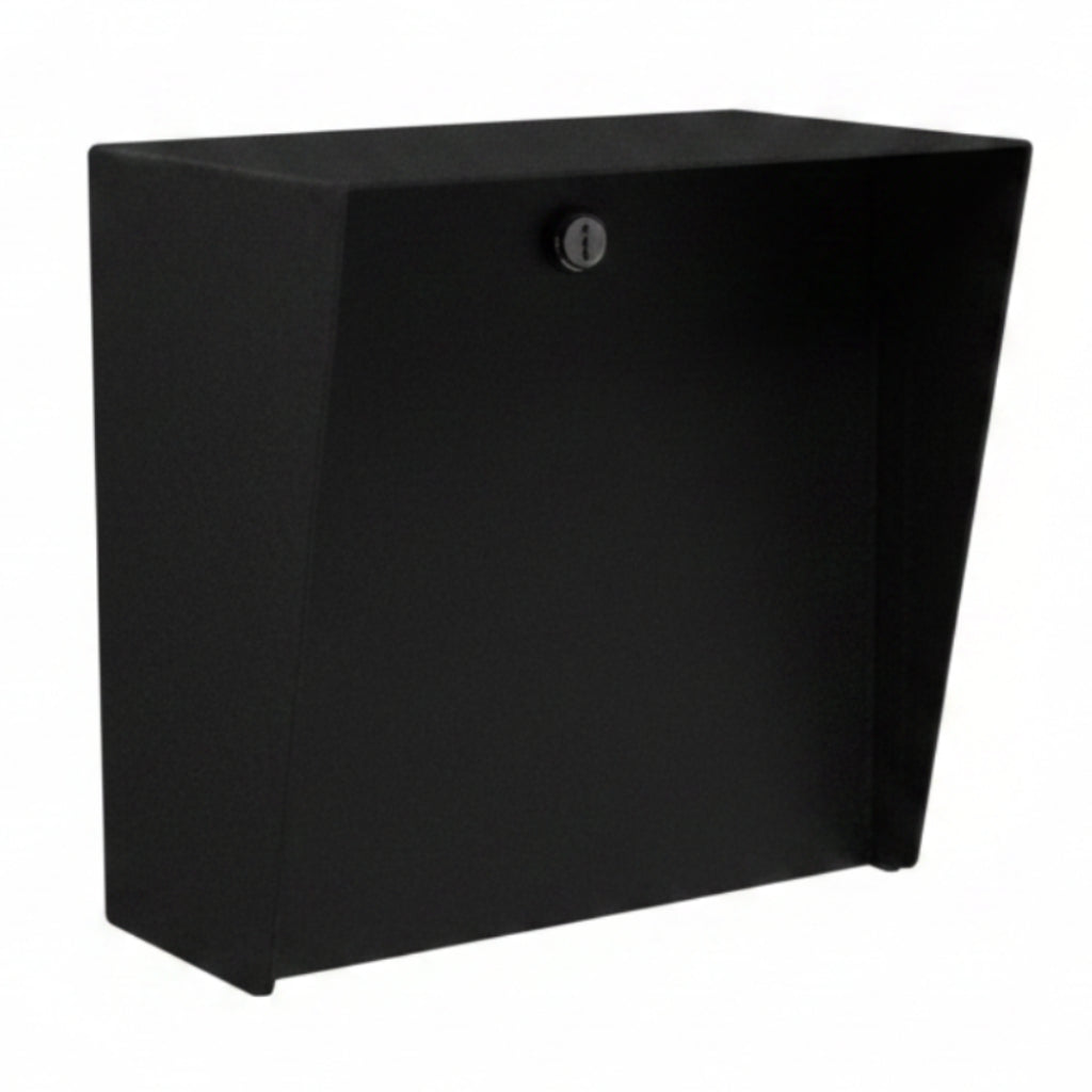 10" x 10" Square Steel Housing - Black
