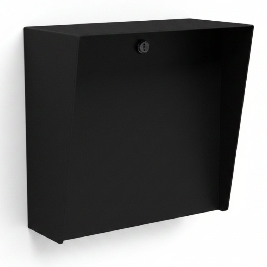12" x 12" Square Steel Housing - Black