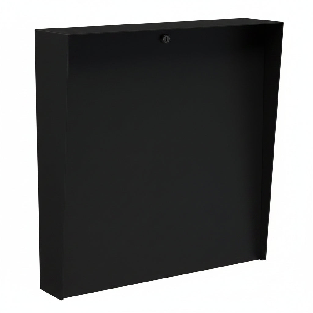 24" x 24" Square Steel Housing - Black