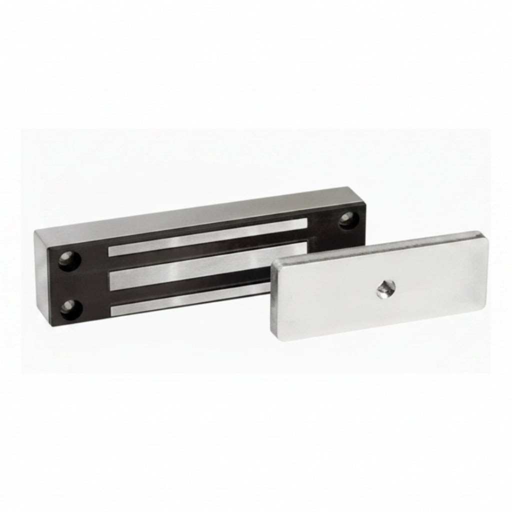 Securitron Cabinet Magnetic Lock, 24VDC, Satin Stainless Steel